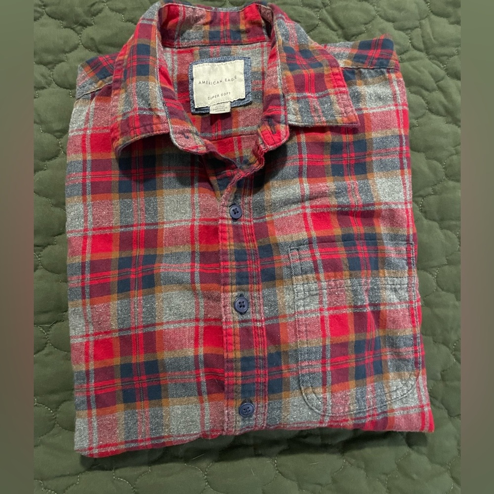 American Eagle Plaid Shirt